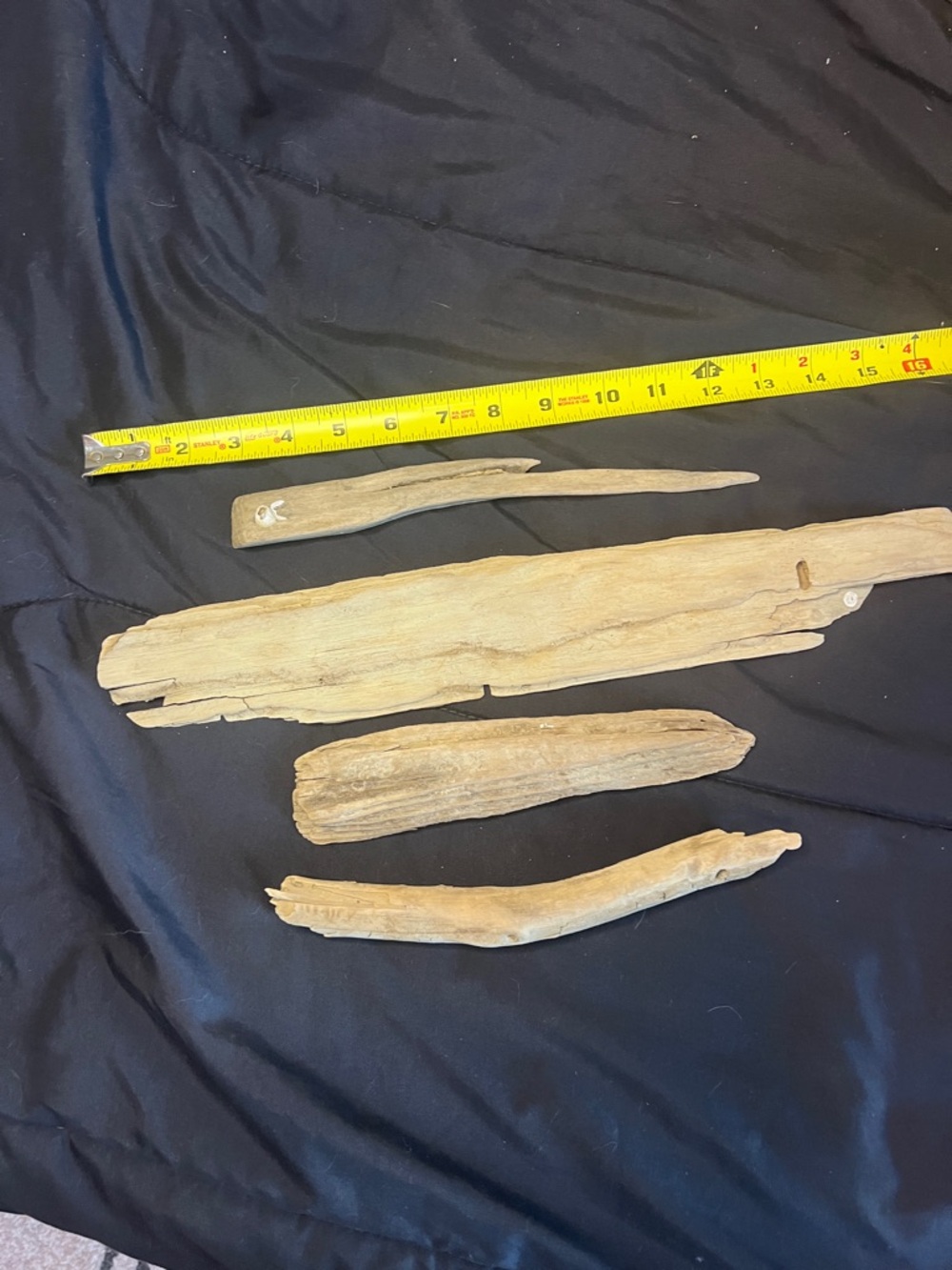 Natural Driftwood Décor Sticks - Light Brown